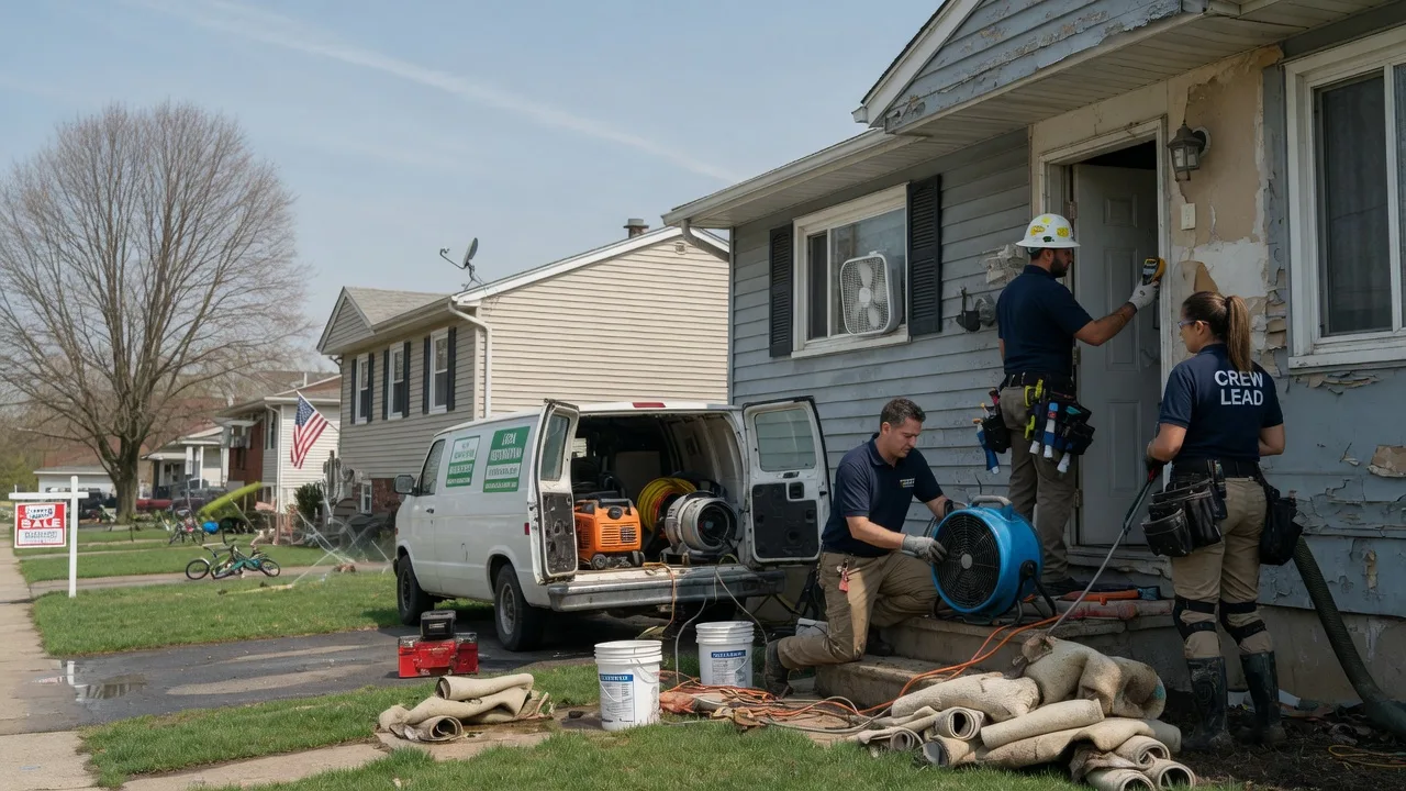 Flood Cleanup in Coulterville, CA near me